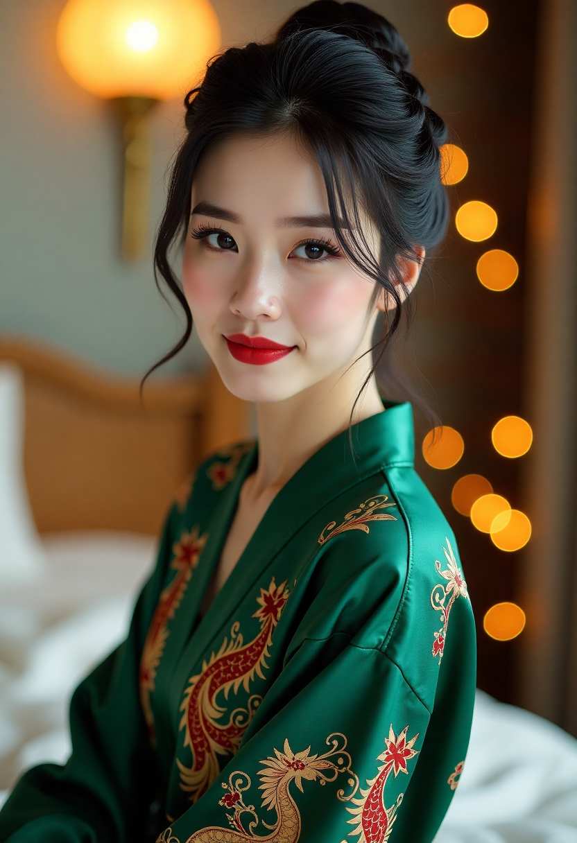 短剧画面：书店里的两个人